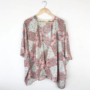 Altar'd State Floral Printed Kimono Wrap